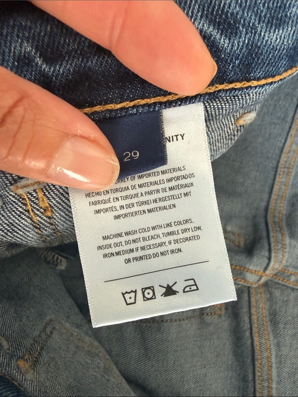 Citizens Of Humanity Issy Wide Leg Jeans in Deep Blue Wash Denim - Picture 6 of 9